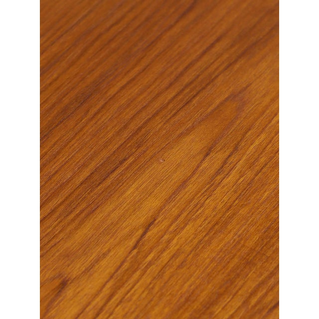 Vintage Danish Extendable Dining Table in Teak, 1960s For Sale - Image 12 of 16