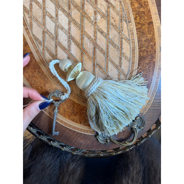 Wood 19th Century Antique Swedish Gustavian Display Cabinet For Sale - Image 7 of 7