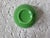 1950s 1950s Farmhouse Fiestaware Style Medium Green Bowl For Sale - Image 5 of 5
