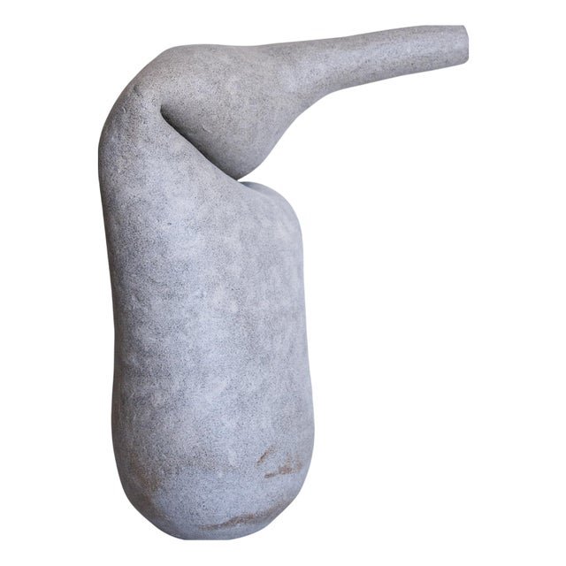 Under the Bench Decorative Ceramic Vase by Lillian Tørlen For Sale