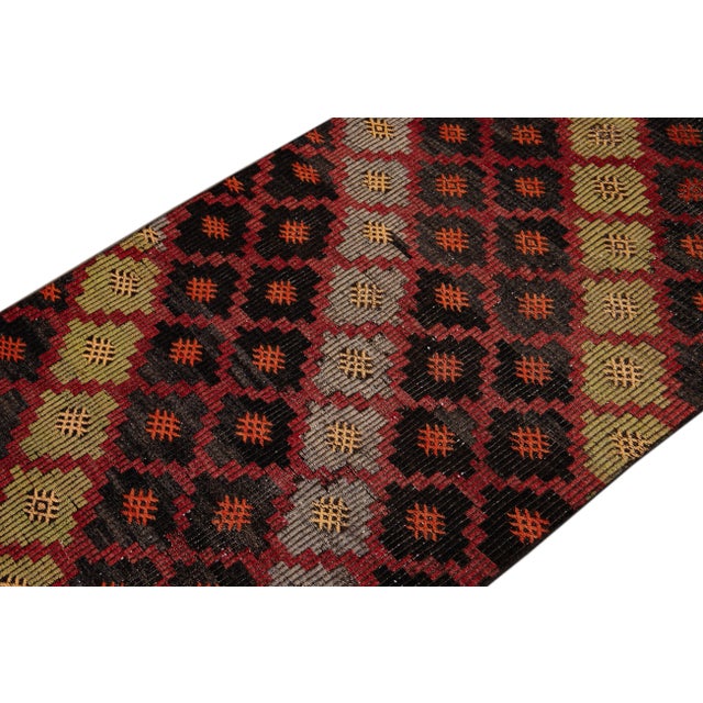 Vintage Sumakh Wool Runner 3 X 11 For Sale - Image 10 of 13