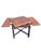 Antique Barley Twist Leg Extendable Dining or Kitchen Table in Oak Wood For Sale In New York - Image 6 of 11
