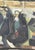 1920s Walter Becker, Women in a Train Compartment, Verso: Portrait of a Woman, 1946, Gouache and Oil on Handmade Paper For Sale - Image 5 of 15