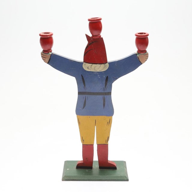 Antique Swedish Christmas Gnome, 1920 For Sale - Image 3 of 5