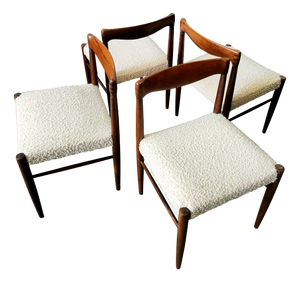 Vintage Danish Chairs from Bramin, 1970, Set of 4