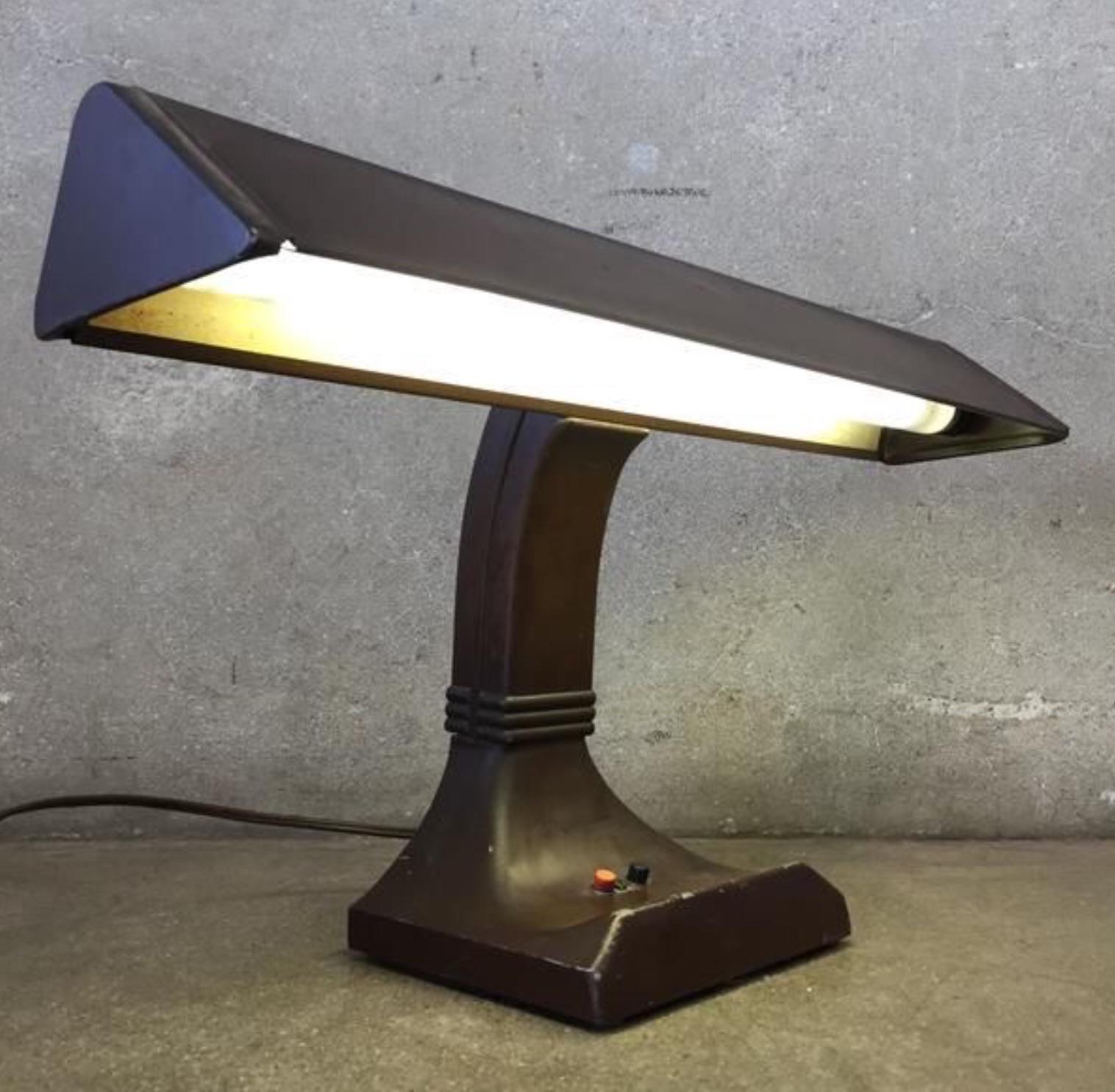 1940s desk lamp