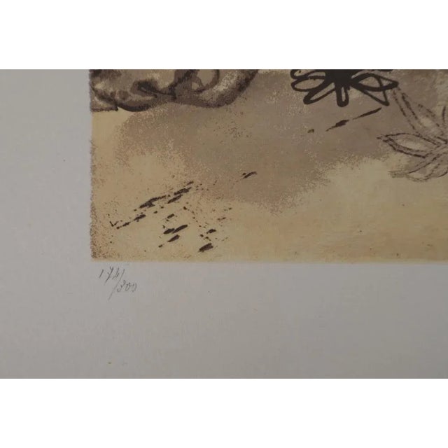 Salvador Dali, Rhinoceros, Homage to Albrecht Dürer, Lithograph For Sale - Image 5 of 10