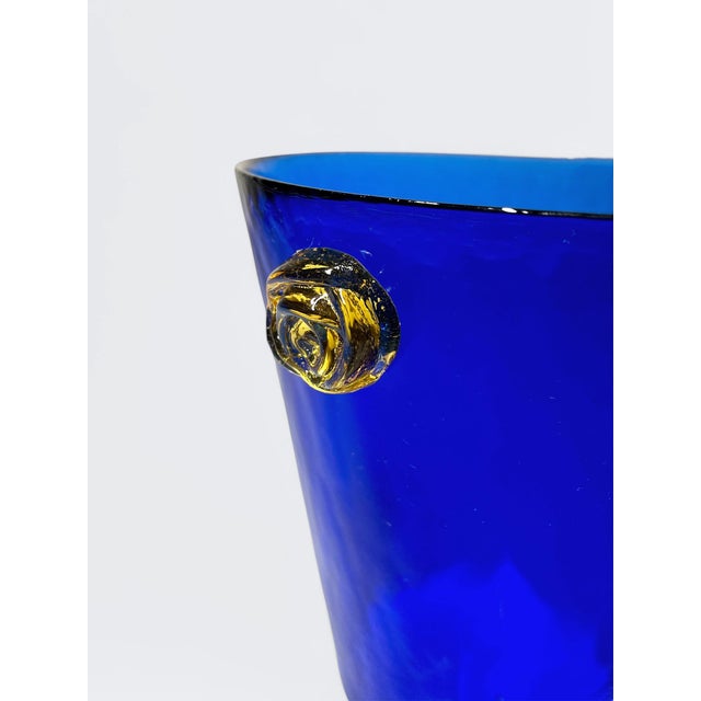 Murano Glass Glacette from Cà Dei Vetrai, Italy For Sale - Image 3 of 7