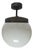 Art Deco Pendant Lamp, Poland, 1950s For Sale