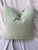 Green Fringe West Elm-Style Decor Pillow For Sale - Image 4 of 8