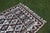 1980s 1980s Bohemian Style Handwoven Oushak Authentic Vintage Turkish Kilim Rug 4x6 Ft For Sale - Image 5 of 9