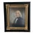 Antique 19th C Oil Portrait Painting Signed Victorian Gilt Shadow Box Frame For Sale