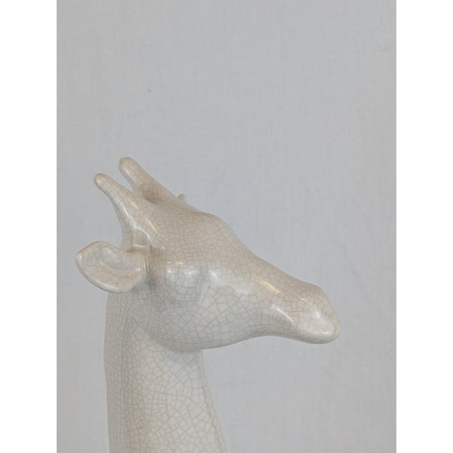 Ceramic Giraffe from Saint Clément, 1980s For Sale - Image 3 of 12