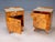 1940s Vintage Czechoslovak Nightstands in Burl Veneer, 1940s, Set of 2 For Sale - Image 5 of 10