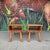 Mid-Century Modern Original American "Cowboy Ranch Oak" Pair of Side Tables by A. Brandt For Sale - Image 3 of 12
