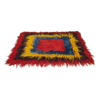 Vintage Turkish Tulu Rug, 1960s For Sale