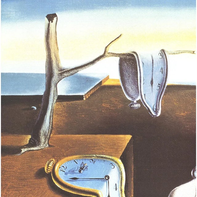 Surrealism 1994 Salvador Dali 'The Persistence of Memory' Surrealism Offset Lithograph For Sale - Image 3 of 5