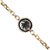 Metal Ladies 14k Yellow Gold 0.45ctw Round Diamond by the Yard Station Chain Necklace For Sale - Image 7 of 8