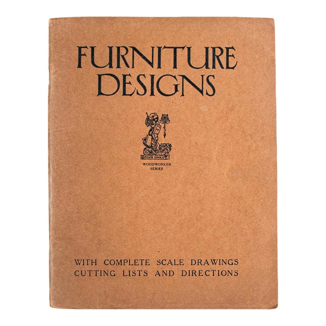 1930's Vintage Furniture Designs Folio For Sale