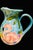 Blush Vintage Palm Beach Flamingo Ceramic Pitcher For Sale - Image 8 of 10