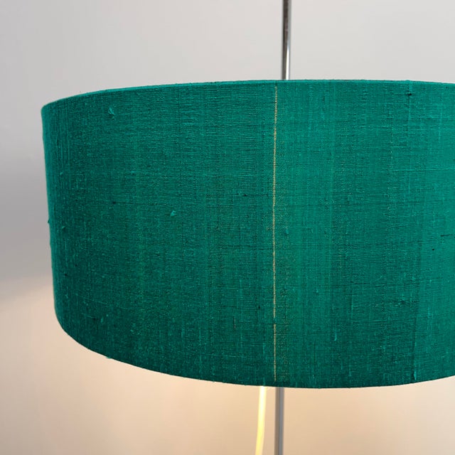 Green Floor Lamp with Tulip Base by Josef Kuntner & Hans-Jörg Walter for Ruser & Kuntner, Germany, 1960s For Sale - Image 9 of 14