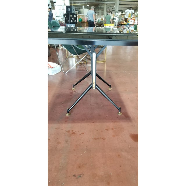 Vintage Extendable Dining Table For Sale In Chicago - Image 6 of 7
