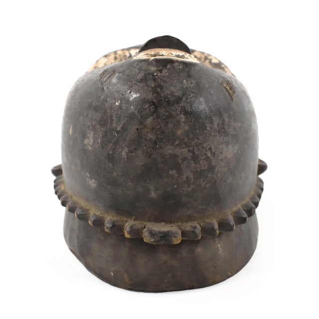 Early 20th Century Early 20th Century Yaure Baule Portrait Mask Cote d'Ivoire For Sale - Image 5 of 7