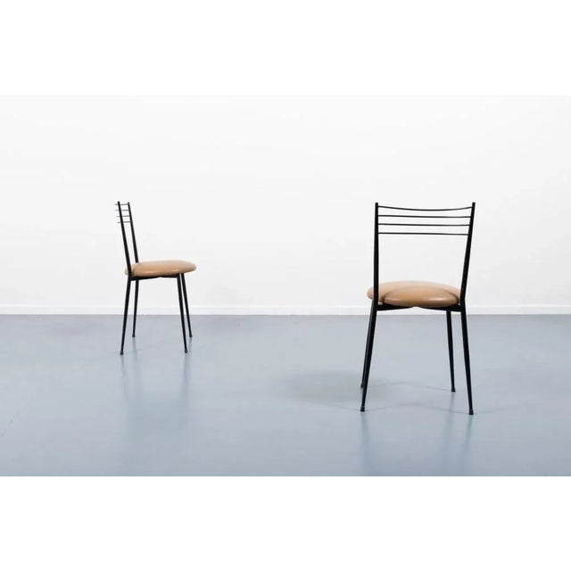 Vintage Italian Bistro Chairs, 1970s, Set of 4 For Sale - Image 6 of 10