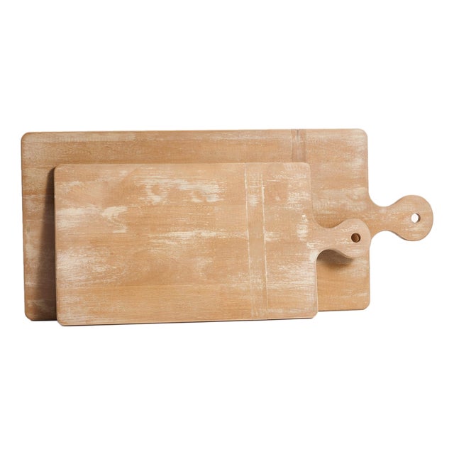 Antique Long Cutting Boards, Set Of 2 For Sale