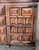 Wood Spanish Buffet or Cabinet With Two Doors and Central Drawers With Iron Hardware For Sale - Image 7 of 11