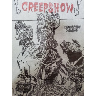 Comic Art Variants Series Virgin ( Horror Anthology Creepshow) Adoption By. Andre Pace For Sale