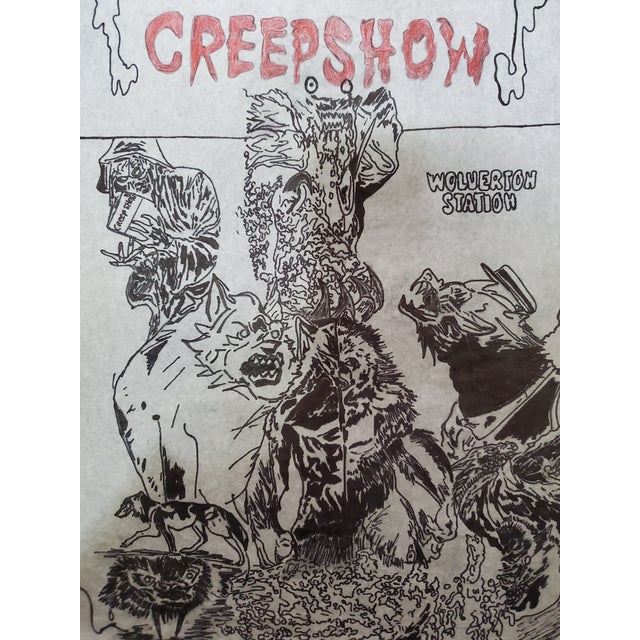 Comic Art Variants Series Virgin ( Horror Anthology Creepshow) Adoption By. Andre Pace For Sale