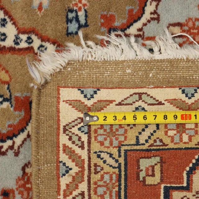 Brown Srinagar Rug in Wool For Sale - Image 8 of 9