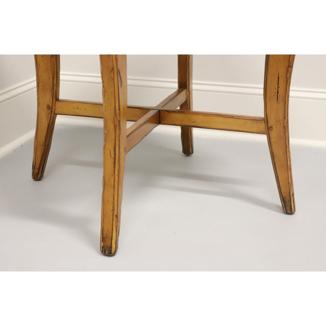 Woodland Furniture Idaho Falls Giles Distressed Cottage Style Accent Table 2 Chairish