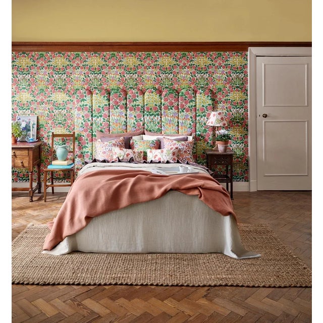 Campanula`s gloriously flat design a densely populated frame of vibrant flowers is given another layer of intensity with...