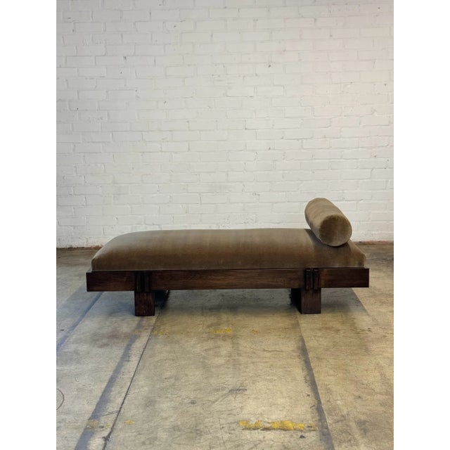 W72 D30 H24.25 SH 17.5 Made in solid maple and finished in a medium ebony. Item features trillium fill that you sink into...