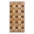 1970s Brown Vintage Animal Design Folk Art American Hooked Carpet Wool Rug For Sale