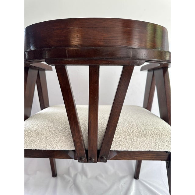 Brown 1960s Vintage Compass Chairs- a Pair For Sale - Image 8 of 11