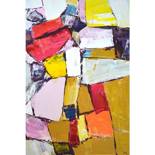 Paint Abstraction 105.Original Contemporary Painting For Sale - Image 7 of 12