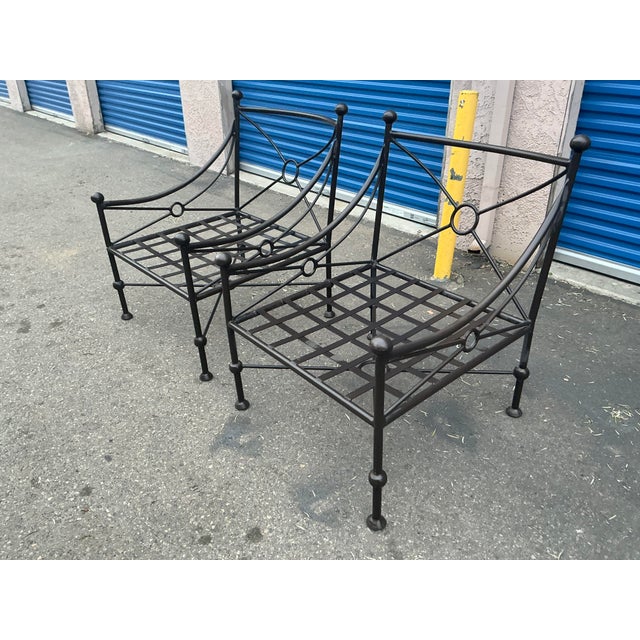 Kreiss Bermuda Patio Lounge Chairs Set of 2 For Sale In San Diego - Image 6 of 12