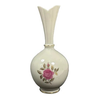 Vintage Lenox China Rose Bud Vase For Sale