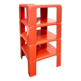 Quattro Gatti Modular Coffee Tables by Mario Bellini for C&B Italia, 1960s, Set of 4 For Sale