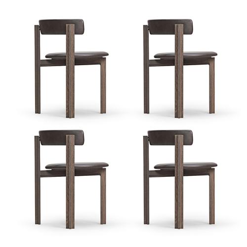 Wood Principal Dining Chairs by Bodil Kjær, Set of 4 For Sale - Image 10 of 11