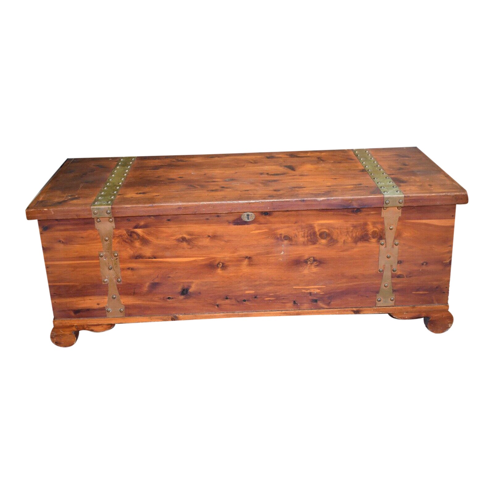 Vintage Red Cedar Blanket Chest Chairish