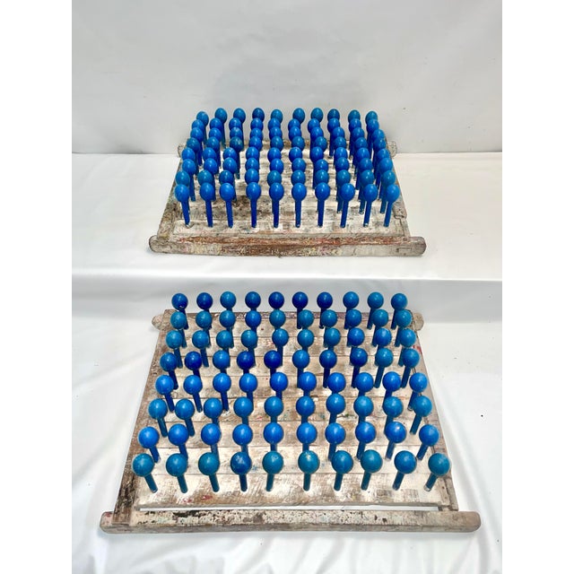 Balloon Mold Blue Bulbus Tops For Sale - Image 9 of 11