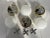 1970s Frosted Glass Scallop Shell Wall Lights - Set of Three For Sale - Image 18 of 18