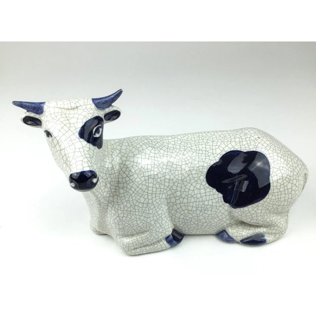 This is a vintage piece which was produced by the potting shed in Massachusetts. Dedham pottery is a collectible item and...