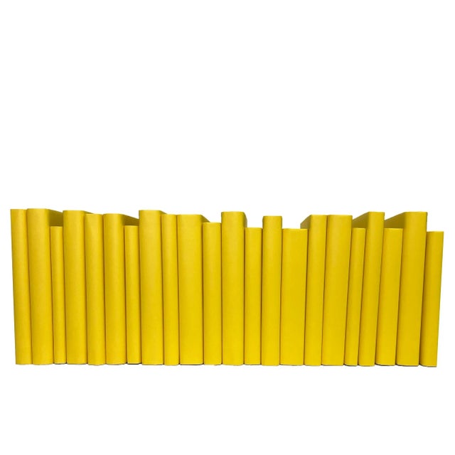 Take your design to a new level with the Saffron Paper Wrapped Books By The Foot from Booth & Williams. Authentic modern...