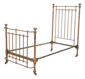 Victorian Brass and Iron Bed Frame