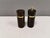 Danish Salt and Pepper Set in Wenge Wood and Brass by Svend Aage Petersen for Saap 1950s, Set of 2 For Sale - Image 6 of 11